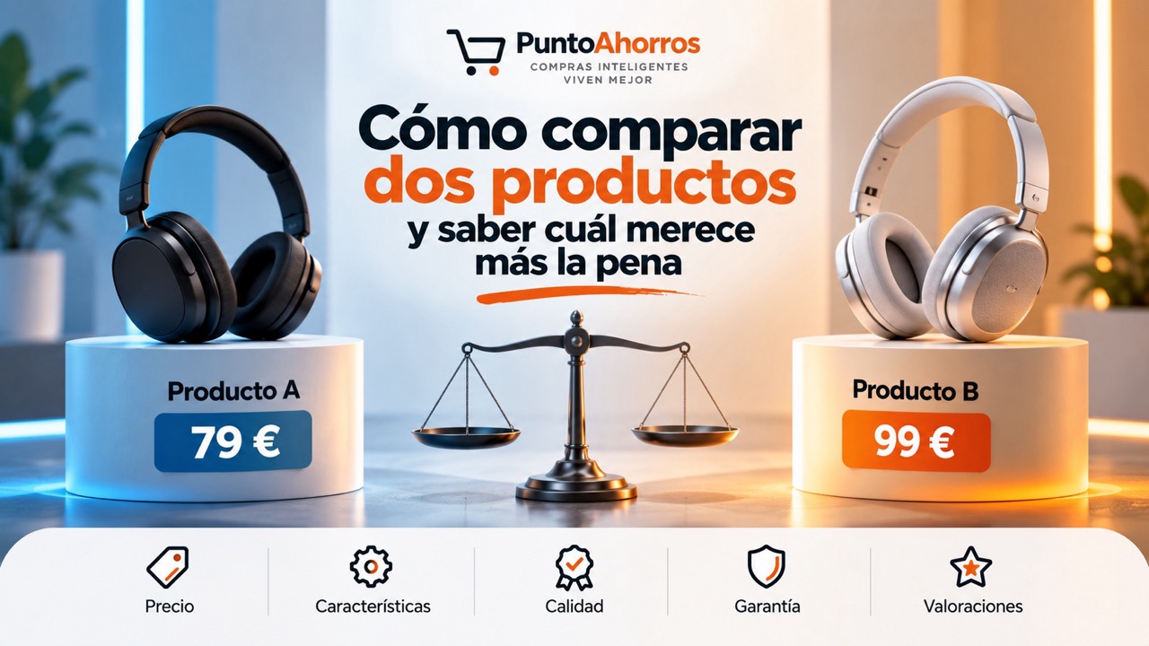 Cómo comparar dos productos y saber cuál merece más la pena